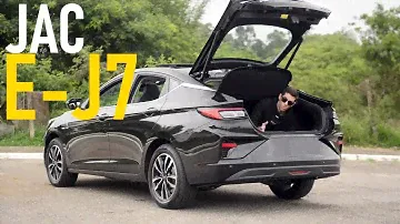JAC E-J7 2023 | EU ENTREI NO PORTA-MALAS DE TÃO GRANDE QUE É!