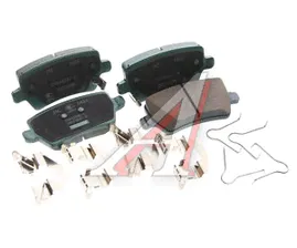 Колодки тормозные JAC J7 задние (4шт.) OE