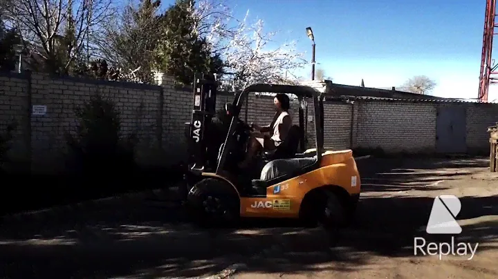 Автопогрузчик JAC CPCD35. Надежда Королева.
